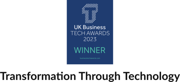 UK Business Tech Awards 2023 winner: Transformation Through Technology